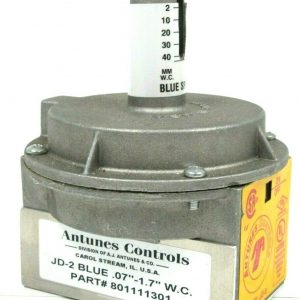 NEW ANTUNES CONTROLS JD-2 BLUE PRESSURE SWITCH JD2