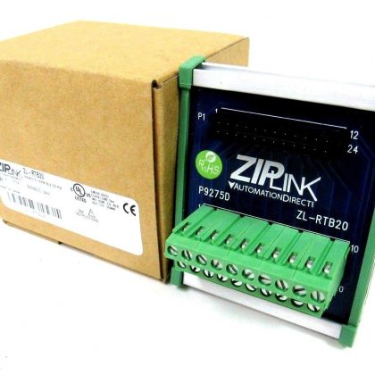 NEW AUTOMATION DIRECT ZL-RTB20 REMOTE TERMINAL BLOCK ZLRTB20
