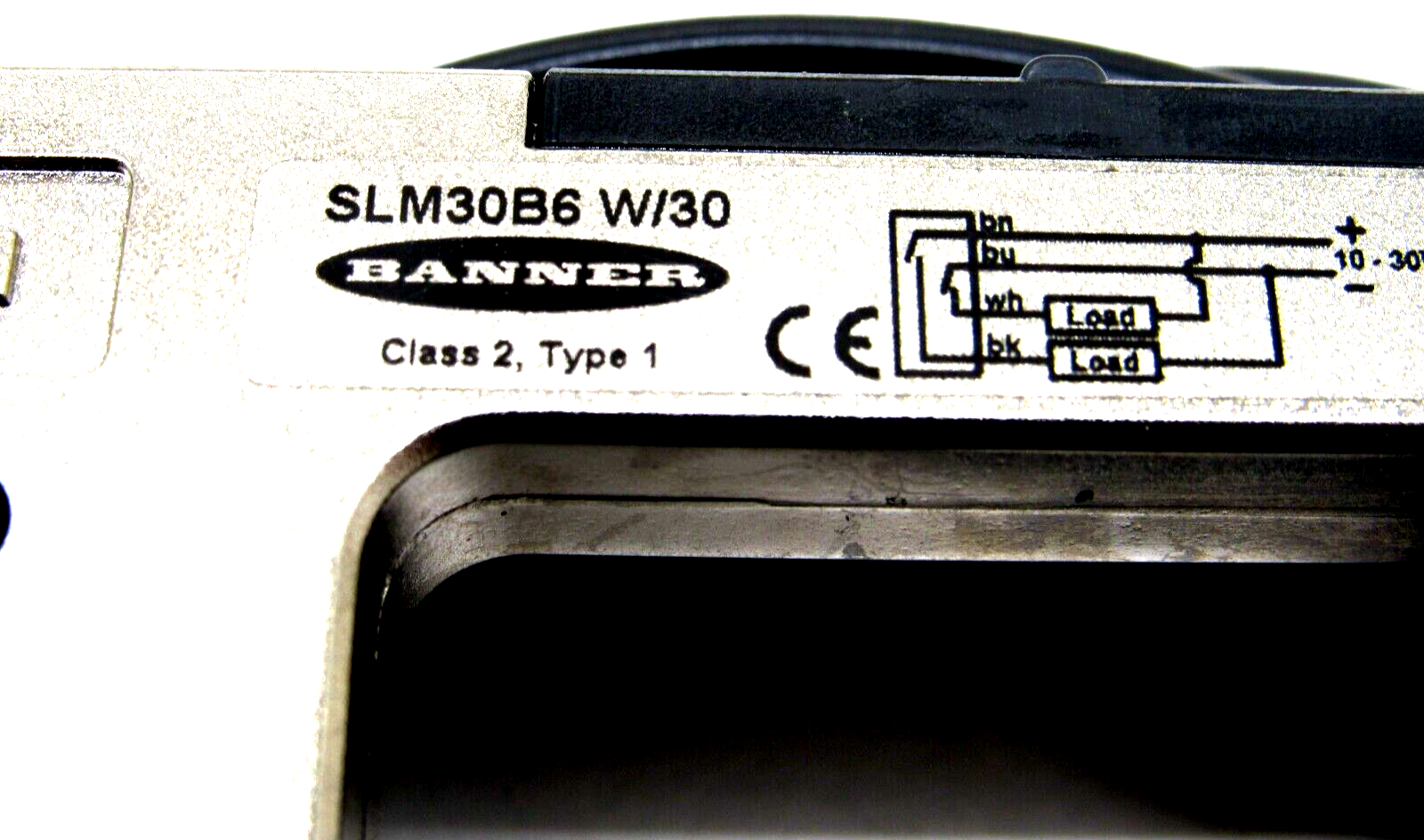 NEW BANNER SLM30B6 W/30 SLOT SENSOR 30 FT 75015 SLM30B6W30 - Image 3