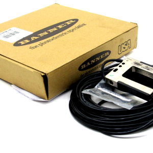 NEW BANNER SLM30B6 W/30 SLOT SENSOR 30 FT 75015 SLM30B6W30