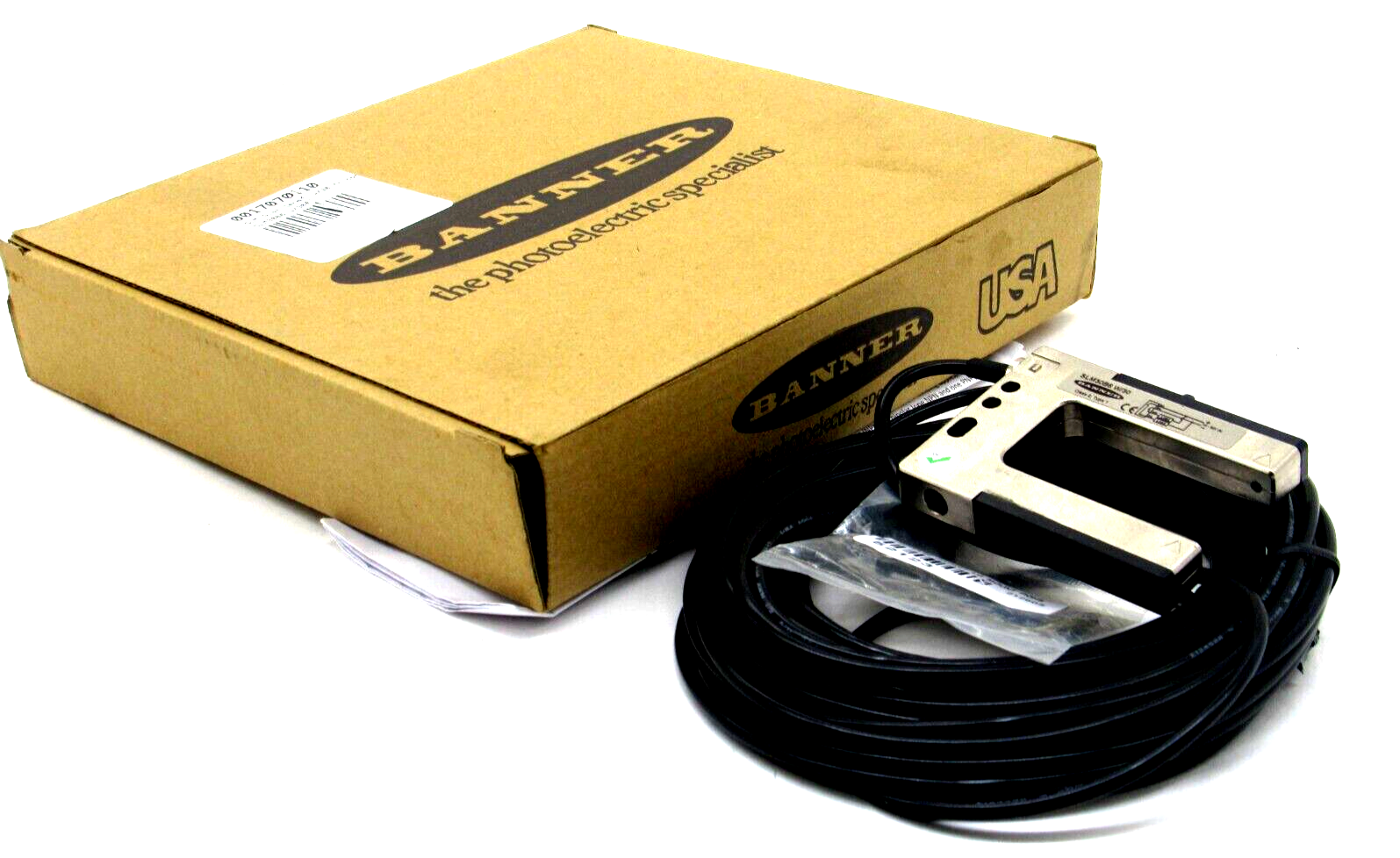 NEW BANNER SLM30B6 W/30 SLOT SENSOR 30 FT 75015 SLM30B6W30 - Image 6