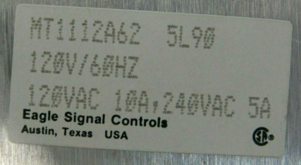 NEW EAGLE SIGNAL CONTROLS MT1112A62 ELECTRIC STEPSWITCH 120V - Image 5