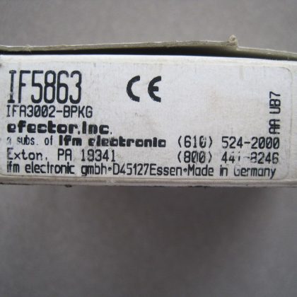 NEW EFECTOR IFA3002-BPKG SENSOR IF5863 IFA3002BPKG