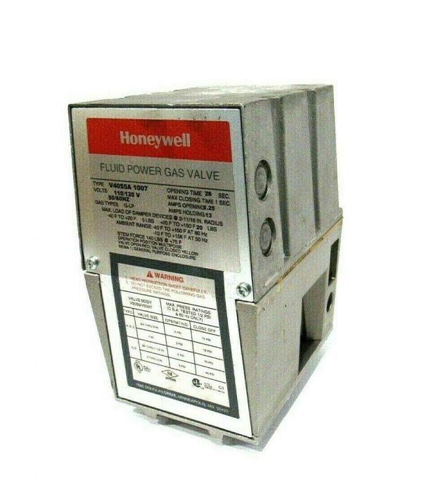 NEW HONEYWELL V4055A-1007 GAS VALVE V4055A1007