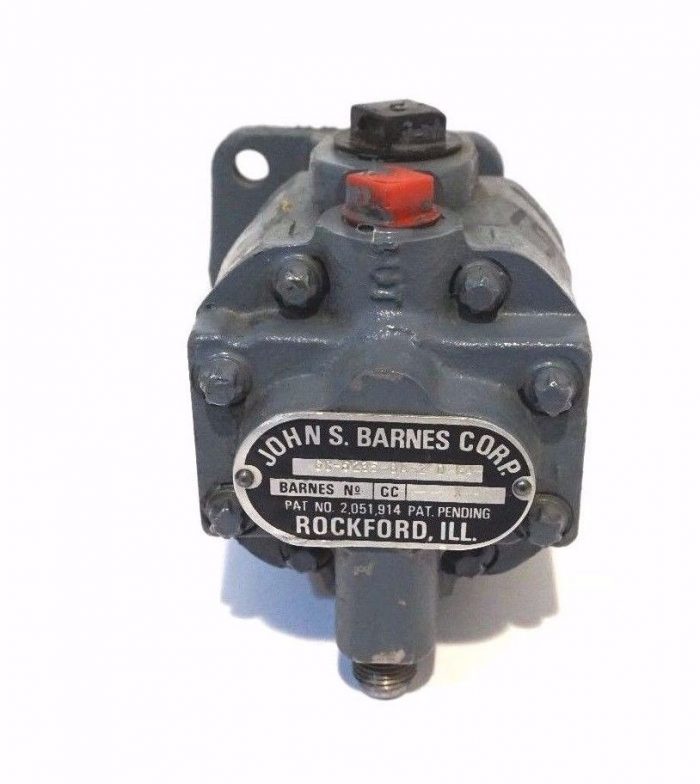 NEW JOHN S. BARNES CORP. GC-5235-BA-2-D-CA PUMP GC5235BA2DCA - Image 3