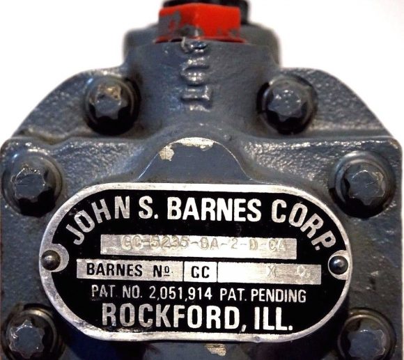 NEW JOHN S. BARNES CORP. GC5235BA2DCA PUMP GC5235BA2DCA SB