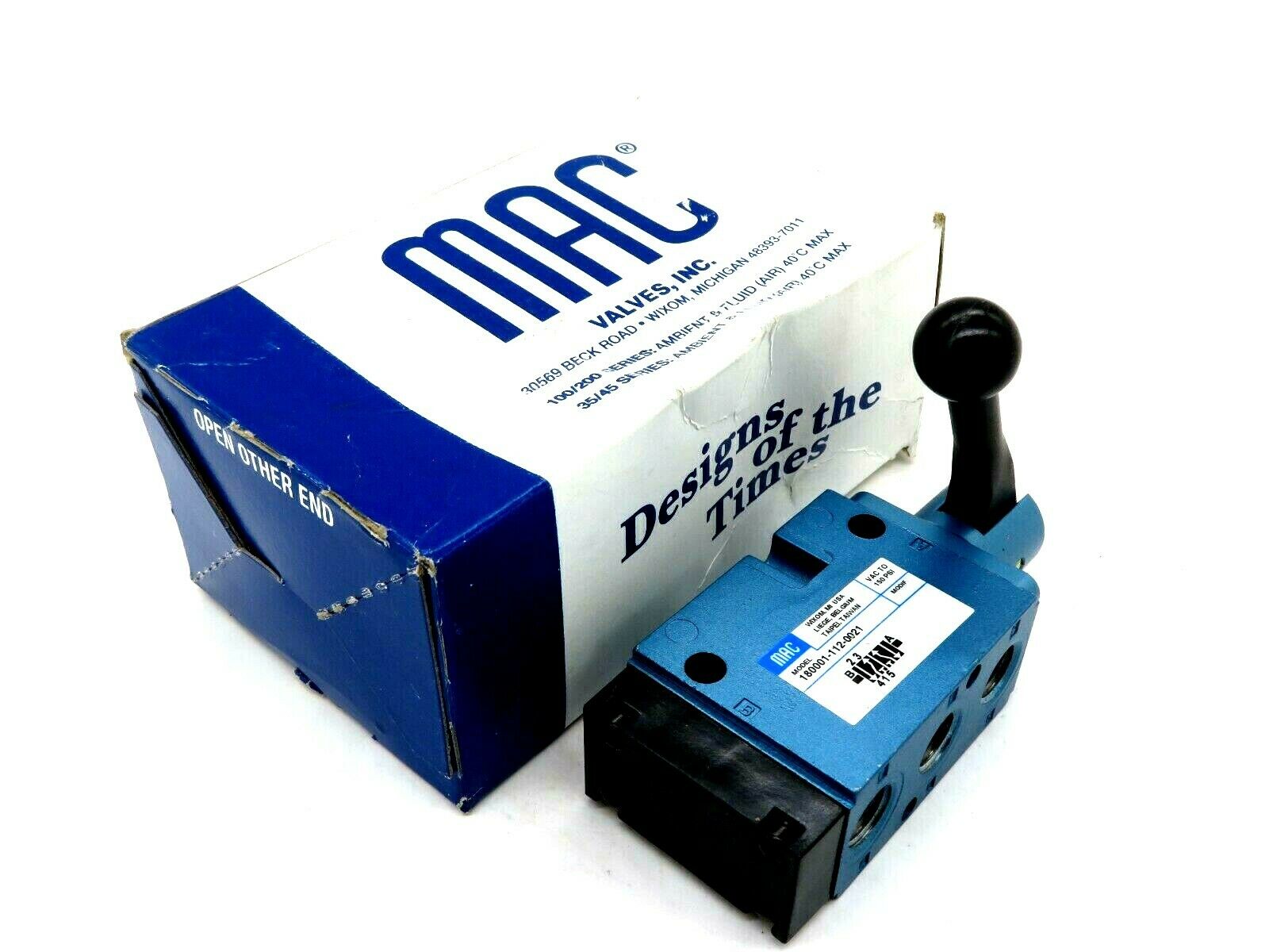 Elettrovalvola MAC VALVES 180001-112-0225 – Nuova In Ottime Condizioni - Foto 2