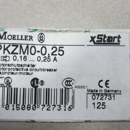 NEW MOELLER PKZM0-0,25 CIRCUIT BREAKER PKZM0025
