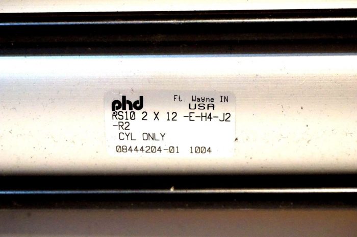 NEW PHD RS10 2X12-E-H4-J2-R2 CYLINDER 08444204-01 RS102X12EH4J2R2 - Image 3
