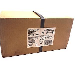 NEW SEALED SIEMENS 6EP1436-1SH01 POWER SUPPLY 6EP14361SH01