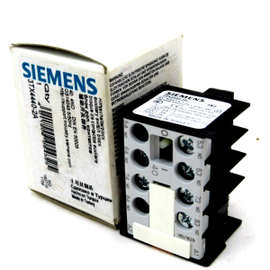 NEW SIEMENS 3TX4440-2A AUXILIARY SWITCH BLOCK 3TX44402A