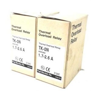 2 NEW FUJI ELECTRIC 4NK-0AK OVERLOAD RELAY TK-0N 4NK0AK