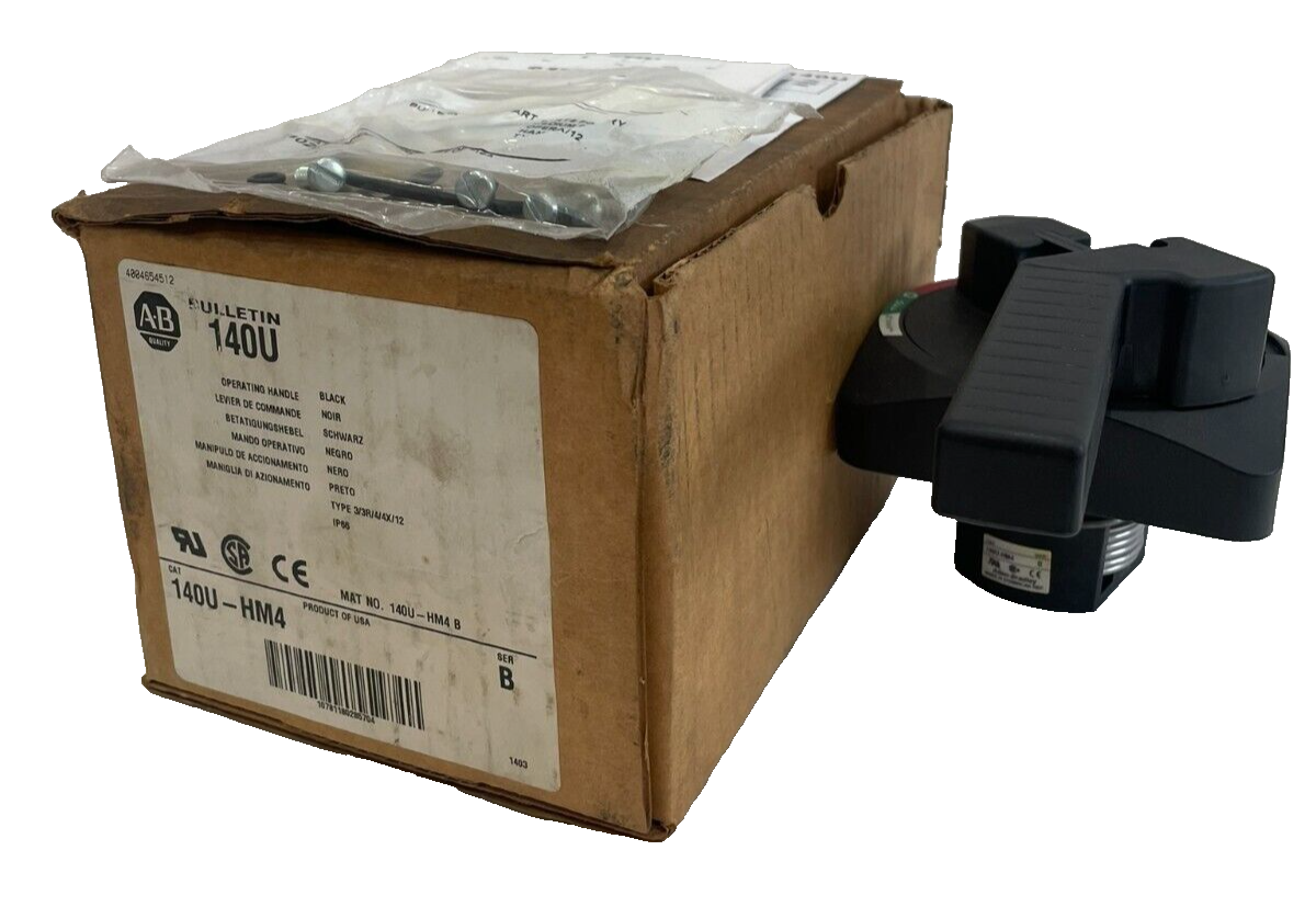 A / B 140U-HM4 OPERATING HANDLE SERIES B 140UHM4 NEW,SURPLUS