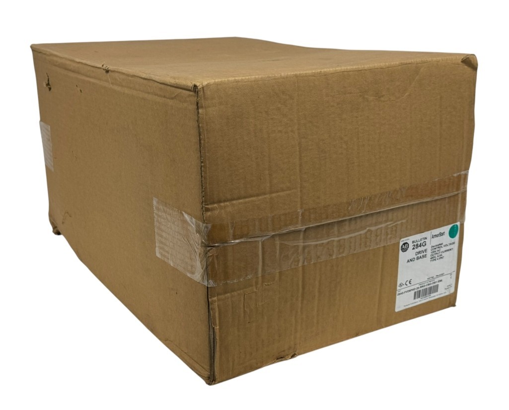 ALLEN BRADLEY 284G-FVD6P0D-25-RRG-CBG-DB1-EMI ARMORSTART DRIVE & BASE SER. C