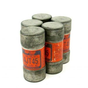 LOT OF 5 NEW GOULD SHAWMUT FUSES AJT45
