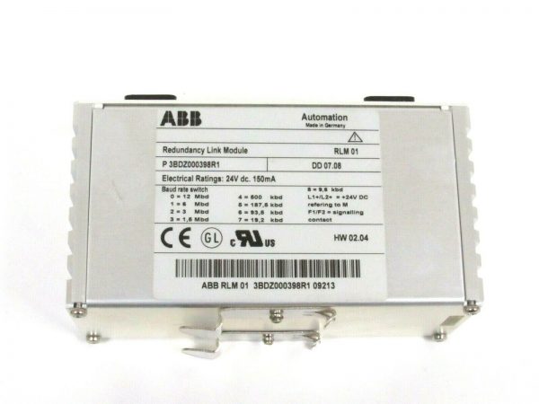 NEW ABB 3BDZ000398R1 RLM01 REDUNDANCY LINK MODULE - Image 3