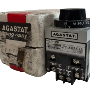 NEW AGASTAT 7012AH TIMING RELAY 3-30 MIN. 60HZ 120V