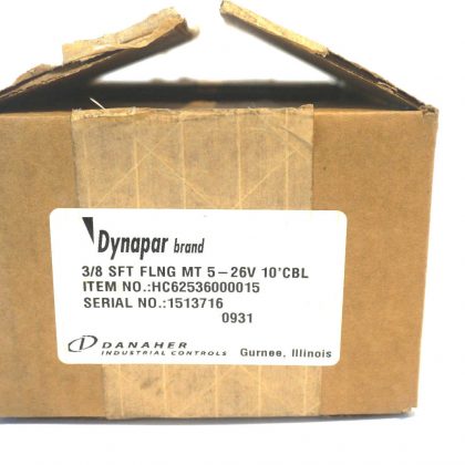 NEW DYNAPAR HC62536000015 ENCODER 3/8" SFT