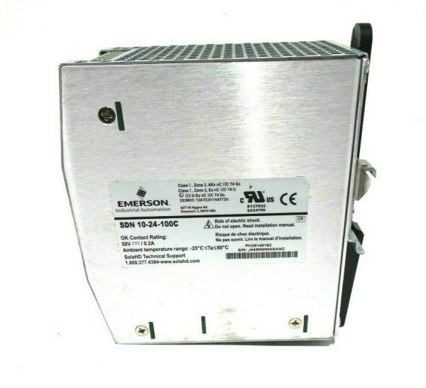 NEW EMERSON SDN-10-24-100C POWER SUPPLY SDN1024100C - Image 3