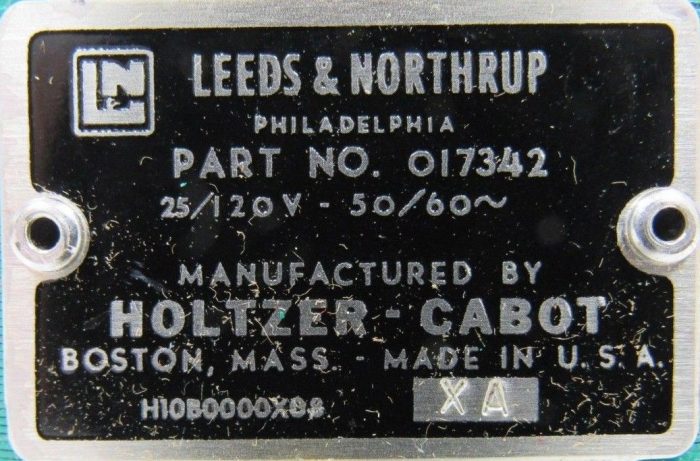 NEW LEEDS & NORTHRUP 017342 INDUCTION MOTOR - Image 5