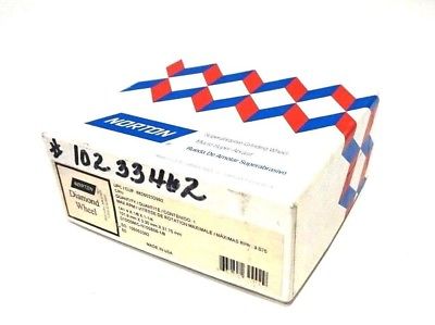 NEW NORTON D10/20MIC-N100B56-1/8 GRINDING WHEEL A1A 4X1/8X1-1/4