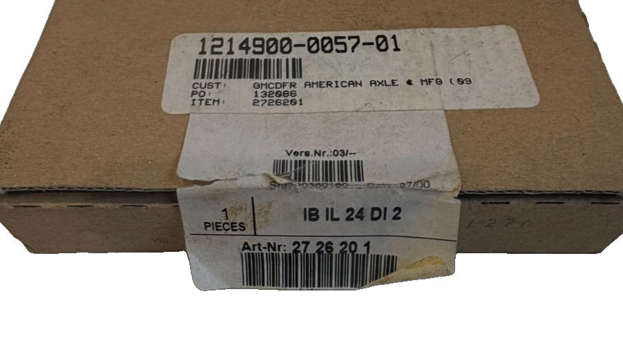 NEW PHOENIX CONTACT IB IL 24 DI 2 DIGITAL MODULE 2726201 - Image 5