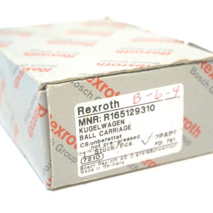 NEW REXROTH R165129310 BALL CARRIAGE
