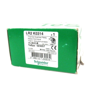 NEW SCHNEIDER ELECTRIC LR2K0314 THERMAL OVERLOAD RELAY