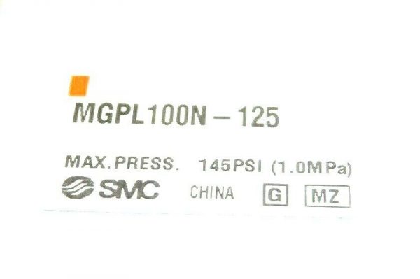 NEW SMC MGPL100N-125 COMPACT GUIDE CYLINDER MGPL100N125 - Image 4