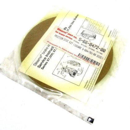 NEW STEARNS 5-66-8472-00 FRICTION DISC 566847200