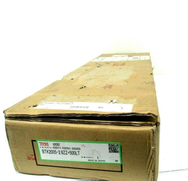 NEW THK BTK2005-2.6ZZ+500LT BALL SCREW 05071-02001-0500 BTK200526ZZ500LT