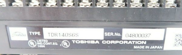 NEW TOSHIBA TDR140S6-S I/O MODULE 24VDC 24INPUT 8K CAPACITY TDR140S6S - Image 4