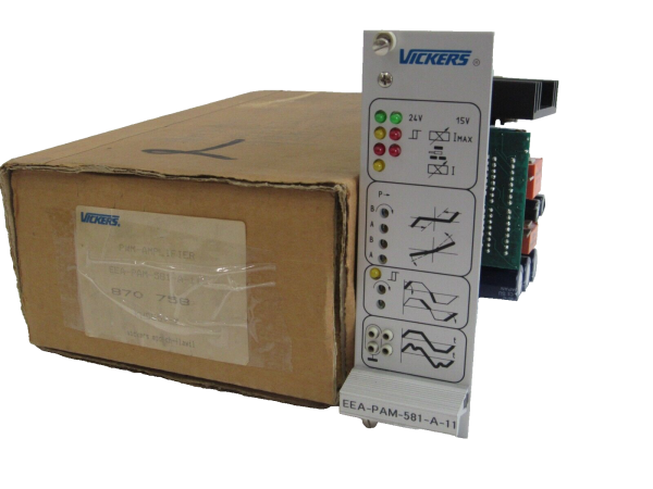Vickers 581 NEW VICKERS EEA-PAM-581-A-11 POWER AMPLIFIER EEAPAM581A11 - SB ...