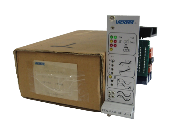 Vickers 581 NEW VICKERS EEA-PAM-581-A-11 POWER AMPLIFIER EEAPAM581A11 - SB ...