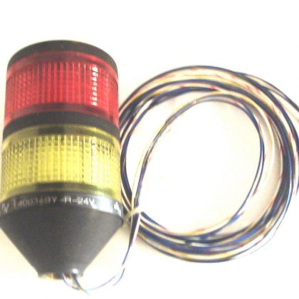 USED SCC STATIC CONTROLS 4003-BY-R-24V STACK LIGHT 4003BYR24V