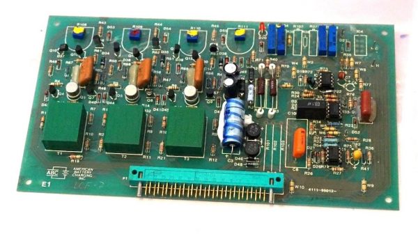 USED AMERICAN BATTERY CHARGING INC. 4111-95012 CONTROL BOARD 411195012
