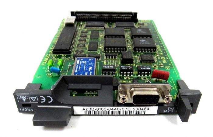 USED FANUC A20B-8100-0440/07B PROFIBUS SLAVE MODULE A20B8100044007B - Image 3