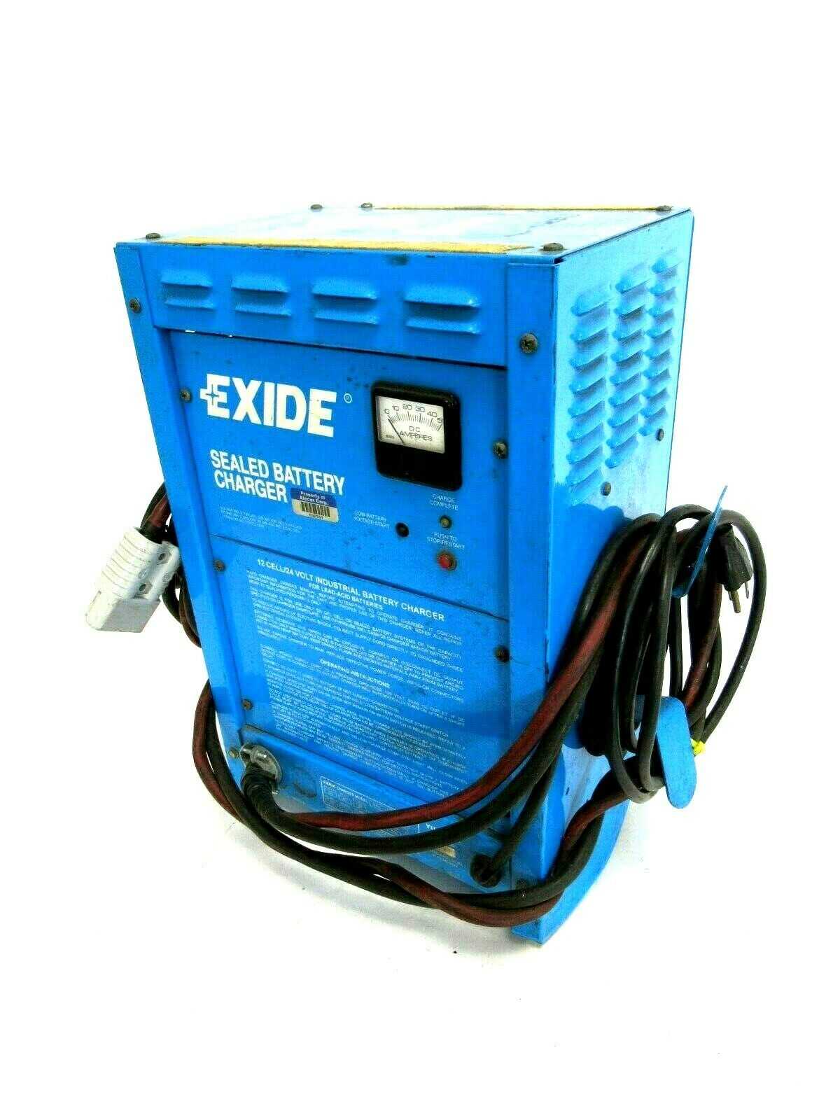 USED YUASA SBC-12-40Z EXIDE SEALED BATTERY CHARGER 12 CELL/24 VOLT SBC1240Z  – SB Industrial Supply, Inc.