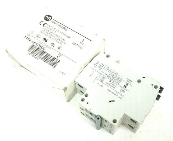 NEW ALLEN BRADLEY 1492-SP1D200 MINIATURE CIRCUIT BREAKER 1492SP1D200
