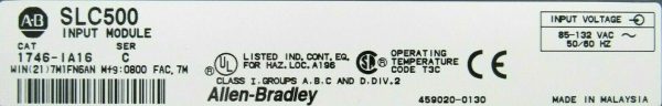 NEW ALLEN BRADLEY 1746-IA16 INPUT MODULE SER C 1746IA16 - Image 4