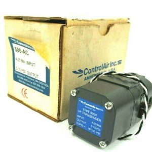 NEW CONTROL AIR 500-AC ELECTROPNEUMATIC I/P TRANSDUCER TYPE 500X 500AC