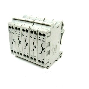 NEW LOT OF 5 OMEGA DRTB-K-2 TERMINAL BLOCK DRTBK2