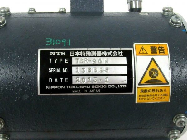 NEW NIPPON TOKUSHU SOKKI TCR-20N TRANSDUCER TCR20N - Image 4