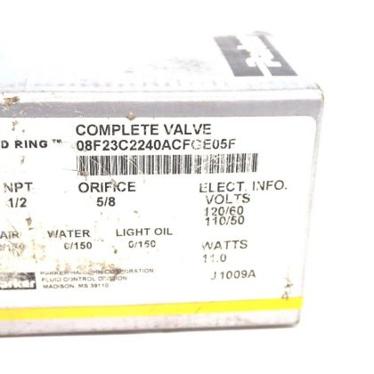 NEW PARKER 08F23C2240ACFGE05F SOLENOID VALVE