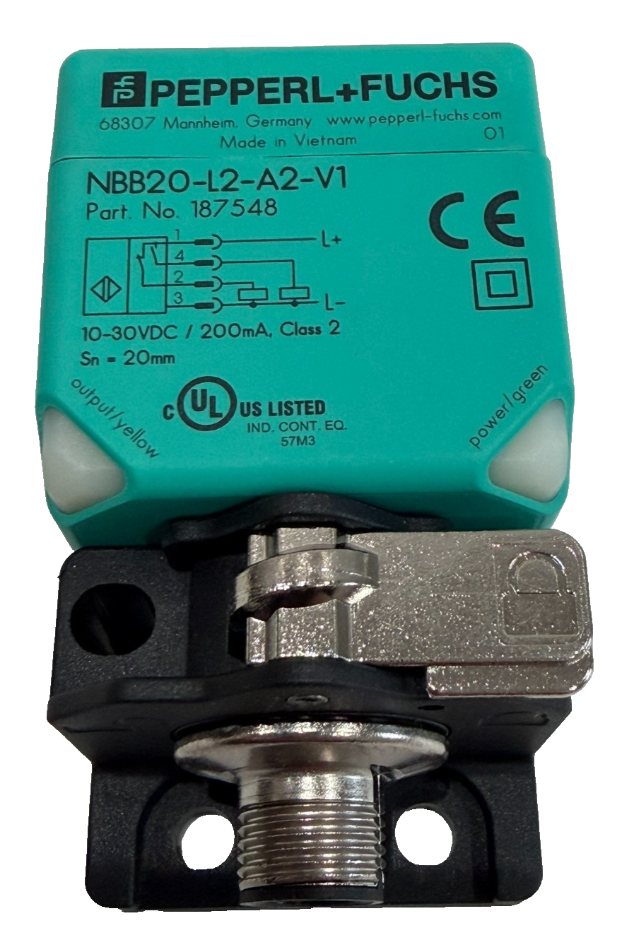 L2 Sensor NEW PEPPERL+FUCHS NBB20-L2-A2-V1 INDUCTIVE SENSOR 187548 NBB20L2A2V1 ...