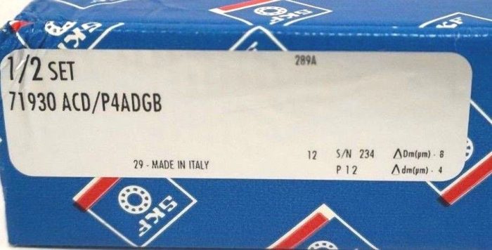NEW SKF 71930 ACD/P4ADGB BALL BEARING 71930ACDP4ADGB - Image 4