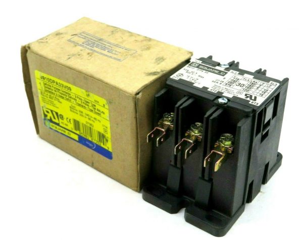 NEW SQUARE D 8910DPA33V09 CONTACTOR 3 POLE SERIES B