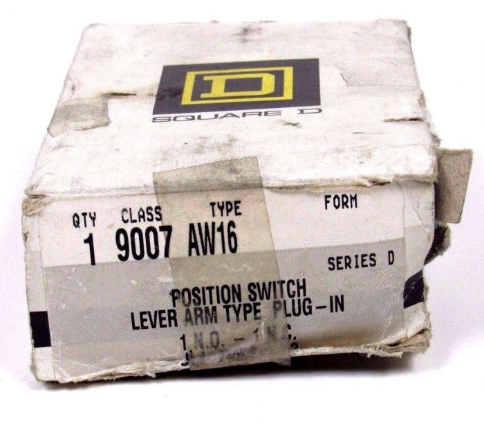 NEW SQUARE D 9007- AW-16 LIMIT SWITCH SERIES D 9007AW16 - Image 3
