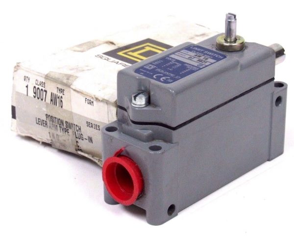 NEW SQUARE D 9007- AW-16 LIMIT SWITCH SERIES D 9007AW16
