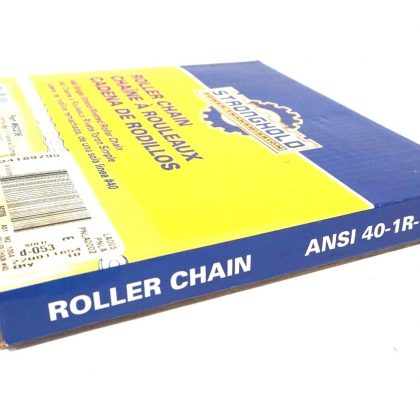 NEW STRONGHOLD ANSI 40-1R-10FT ROLLER CHAIN 60206 ANSI401R10FT